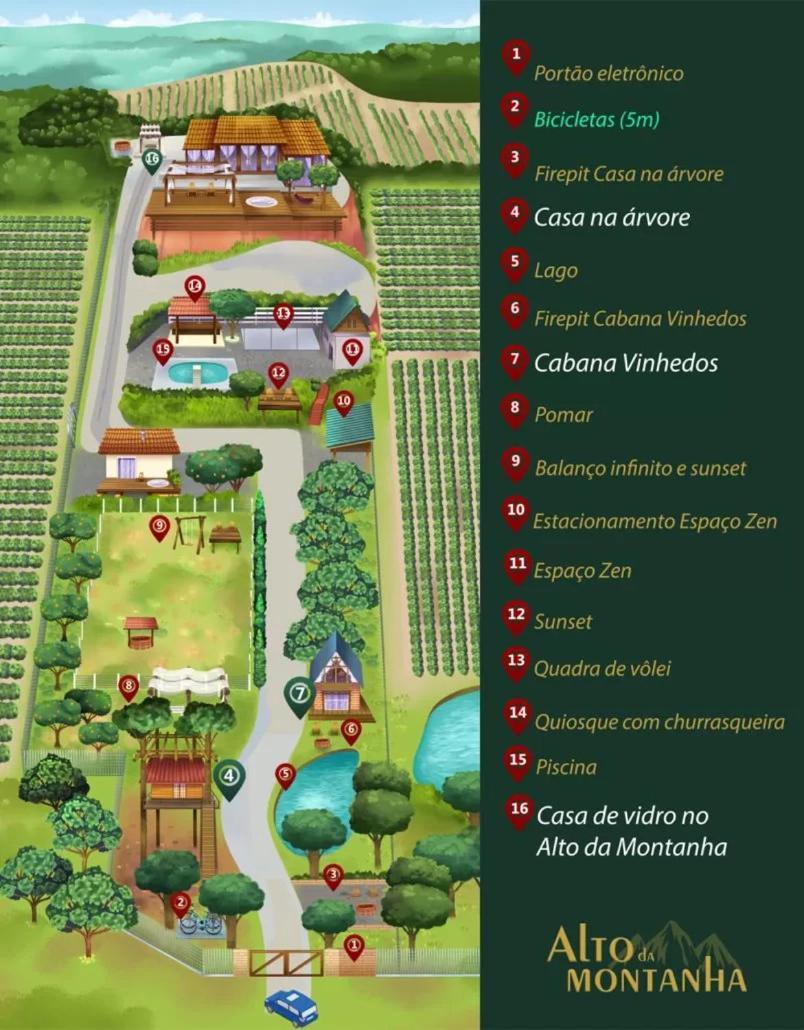 Casa Na Arvore Com Hidro, Piscina, Trilha, Cavalo Bento Gonçalves Zewnętrze zdjęcie